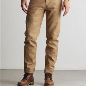 Goodale selvedge chinos denim sz 38